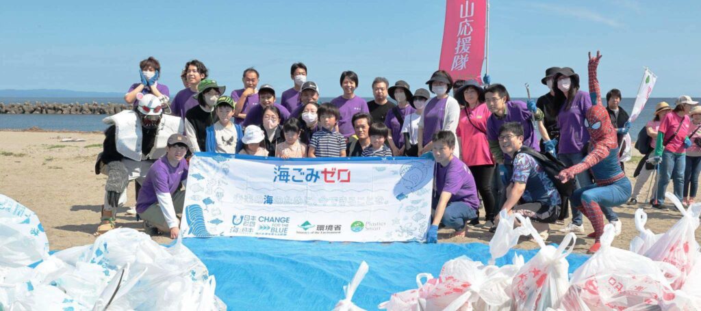 2023年6月4日(日)　　「海と日本プロジェクトCHANGE FOR THE BLUE in 岩瀬浜」